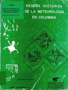 reseña histórica de la meteorología en colombia