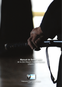 Manual de Seitei Iaido - Federación Argentina de Kendo