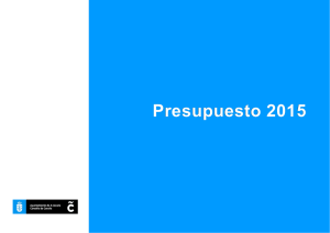 Presupuesto 2015 PDF (castellano)