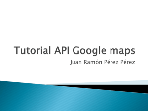 Tutorial API Google maps
