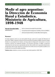 Medir el agro argentino: la Dirección de Economía Rural