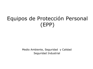 8 Equipos de proteccion personal