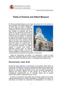 Visita al Victoria and Albert Museum