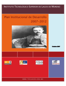 Plan Institucional de Desarrollo 2007-2012