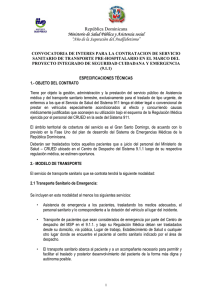 República Dominicana Ministerio de Salud Pública y Asistencia