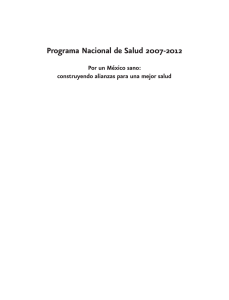 Programa Nacional de Salud 2007-2012