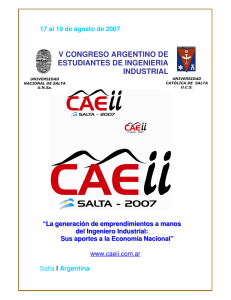 v congreso argentino de estudiantes de ingenieria industrial