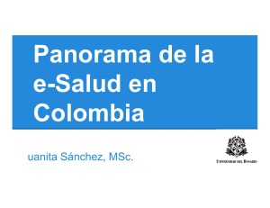 Panorama de la e-Salud en Colombia