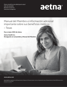 Manual del Miembro e información adicional importante