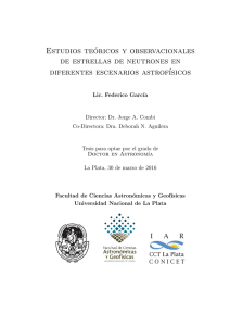 Tesis Doctoral - Instituto Argentino de Radioastronomía