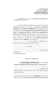 3781 - Supremo Tribunal de Justicia del Estado de Jalisco