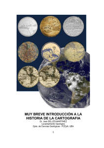 apuntes para una historia de la cartografia geografica y geologica