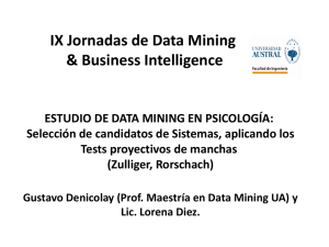 Estudio de Data Mining en Psicología