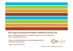 Diapositiva 1 - CONAMA 10 - Congreso Nacional de Medio Ambiente