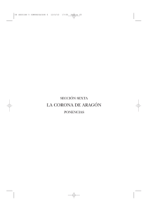 8. Sección sexta: La Corona de Aragón. Ponencias