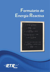 Formulario de Energía Reactiva