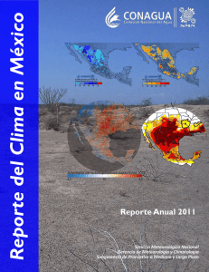 Reporte del Clima en México