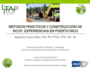 Métodos Prácticos de Diseño y Construcción de RCCP