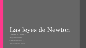 Las leyes de Newton