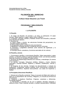 Cátedra 1 - Facultad de Ciencias Jurídicas y Sociales