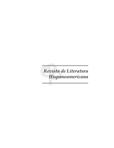 Revista de Literatura Hispanoamericana