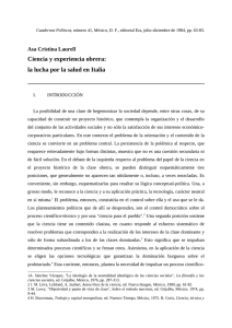 Ciencia y experiencia obrera: la lucha por la