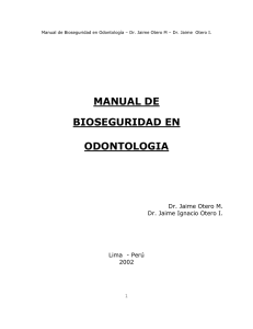 manual de bioseguridad en odontologia