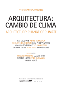 arquitectura: cambio de clima