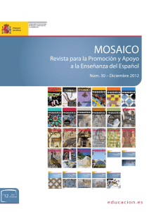 Mosaico 30 - Ministerio de Educación, Cultura y Deporte