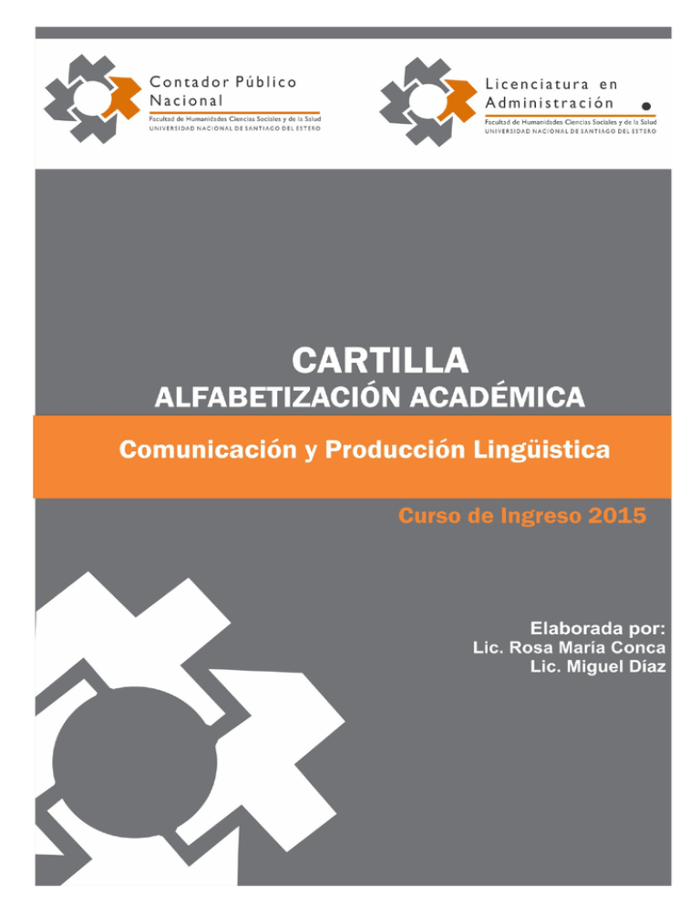 Cartilla Comunicación Y Producción Lingüística