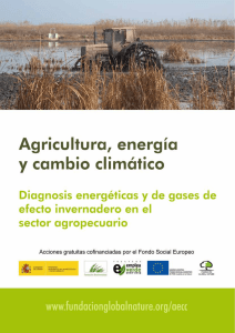 Agricultura, energía y cambio climático