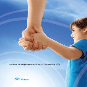 Informe de Responsabilidad Social Empresaria 2008