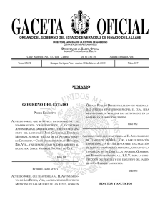 Patente de Aspirante - Editora de Gobierno