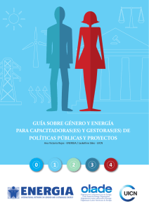 Guía Sobre Género y Energía Para Capacitadoras(es)