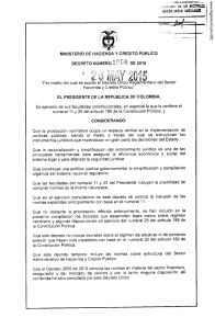 Decreto 1068 de 2015. - Ministerio de Comercio, Industria y Turismo