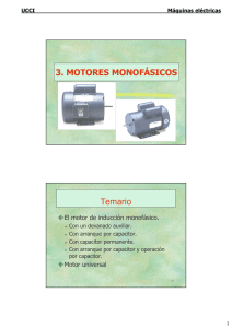 Motor monofásico - Energia Ingenieros