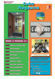 Revista Cubo Primavera 2014