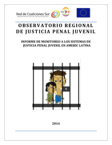 observatorio regional de justicia penal juvenil