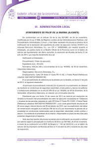 Anuncio 201406128 - Boletín Oficial de la Provincia de Burgos