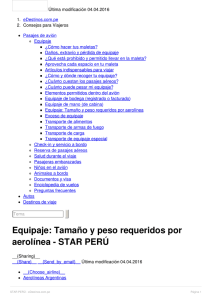 STAR PERÚ - eDestinos.com.pe