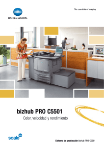 bizhub PRO C5501