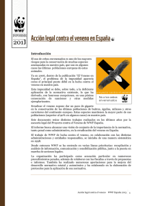 Acción legal contra el veneno en España