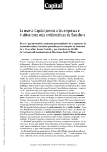 La revista Capital premia a las empresas e instituciones más