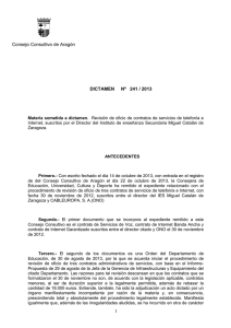 Dictamen 241-2013 - Gobierno de Aragón