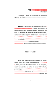 4463 - Supremo Tribunal de Justicia del Estado de Jalisco