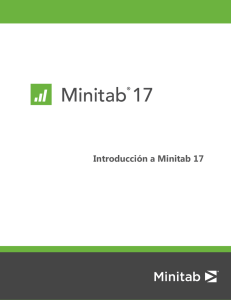 Introducción a Minitab 17