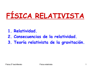 12 Física relativista