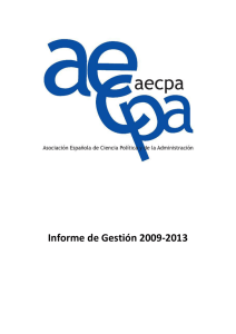 Informe de Gestión 2009-2013