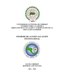 Informe Final. - Universidad Autónoma de Chiriquí
