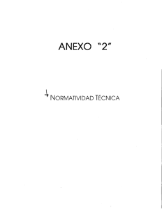 ANEXO 2.- Normatividad técnica